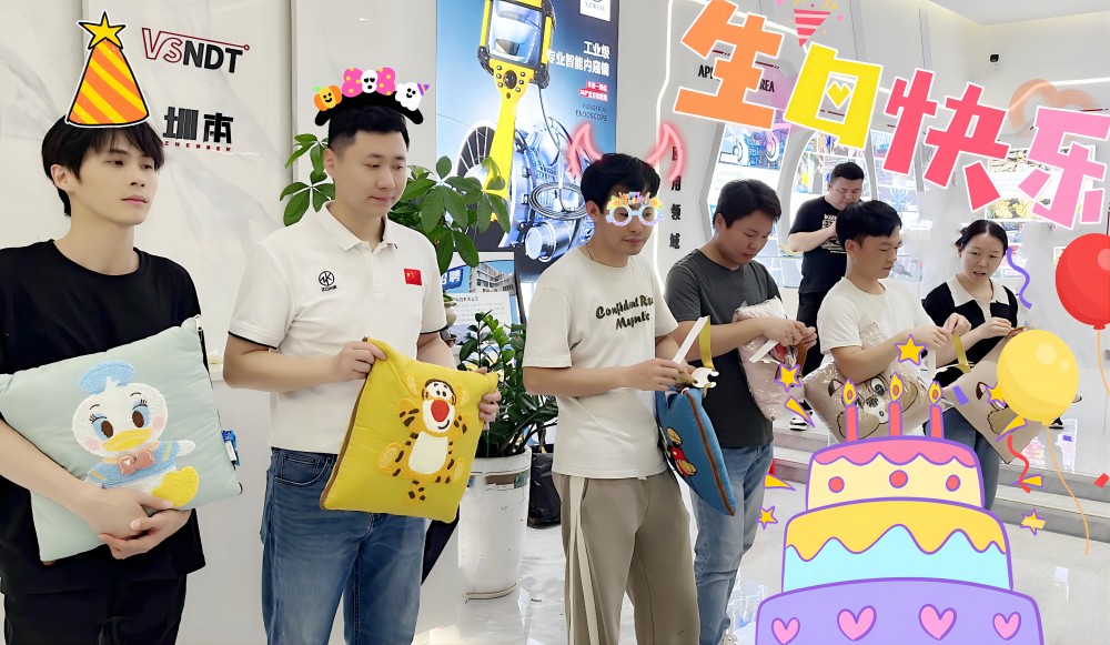 定格美好，感恩相遇丨微視光電舉辦員工生日會